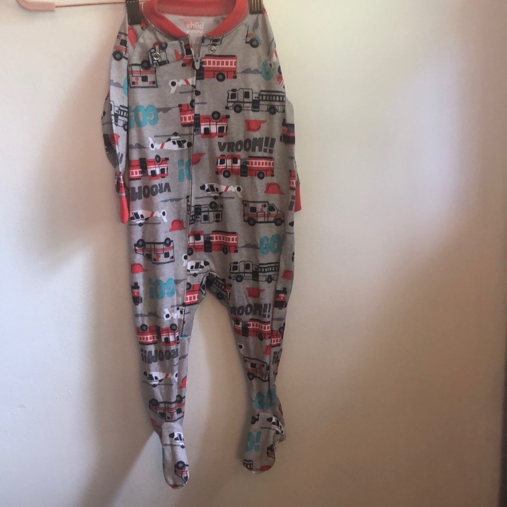 12m footed onesie jammies